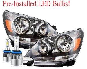Tiffin Phaeton LED Headlight Assemblies Pair (Left & Right)