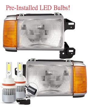 Country Coach Magna LED Headlight Assemblies Pair (Left & Right)