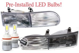 Gulf Stream Sun Voyager LED Headlight Assemblies Pair (Left & Right)