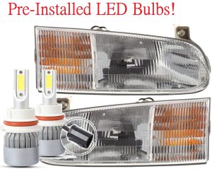 Holiday Rambler Vacationer LED Headlight Assemblies Pair (Left & Right)