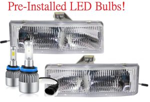 National RV Sea Breeze LED Headlight Assemblies Pair (Left & Right)