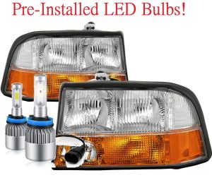 Beaver Motor Coach Santiam LED Headlight Assemblies Pair (Left & Right)