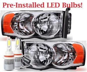 Monaco Diplomat LED Headlight Assembly Pair (Left & Right)