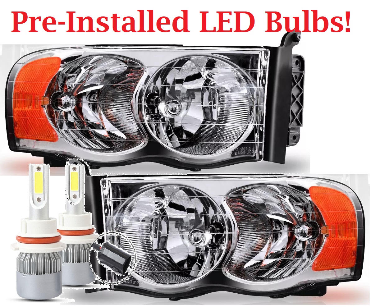 Monaco Diplomat LED Headlight Assembly Pair (Left & Right)