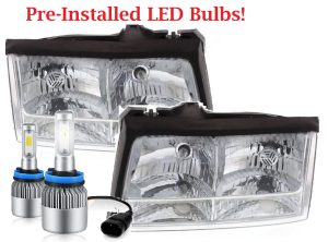 Fleetwood American Dream LED Headlight Assembly Pair (Left & Right)
