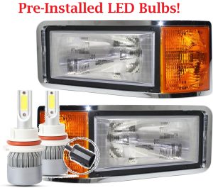 Travel Supreme Select LED Headlight Assemblies Pair (Left & Right)
