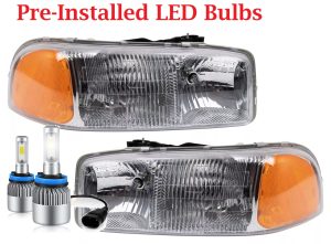 Fleetwood Providence LED Headlight Assembly Pair (Left & Right)