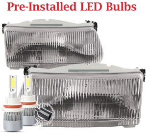Triple E Embassy Replacement Headlight Assembly Pair (Left & Right)