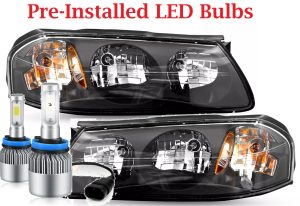 Damon Tuscany LED Headlight Assembly Pair (Left & Right)