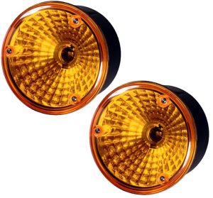 Fleetwood American Eagle Front Turn Signal Lamps Unit Pair (Left & Right)