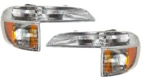 Country Coach Intrigue Ovation Corner Turn Signal Lamps Unit Pair (Left & Right)
