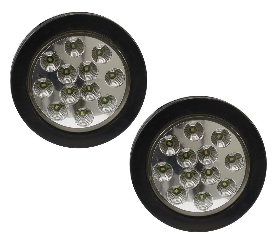 Tiffin Allegro Open Road White Back Up Light Taillight Unit Pair (Left & Right)