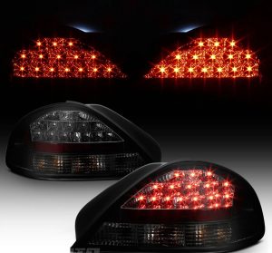 Forest River Tsunami Black LED Tail Lights Assembly Pair (Left & Right)