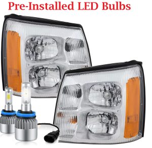 Damon Essence LED Headlight Assemblies Pair (Left & Right)