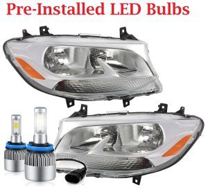 Thor Motor Coach Freedom Elite LED Headlight Assemblies Pair (Left & Right)