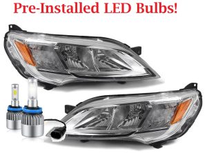 Thor Motor Coach Scope LED Headlight Assemblies Pair (Left & Right)
