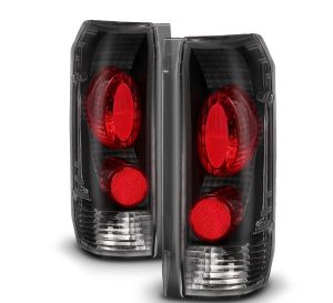Monaco La Palma Chrome Tail Light Assemblies Pair (Left & Right)
