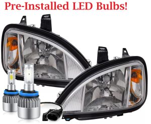 Dynamax Grand Sport Ultra LED Headlight Assemblies Pair (Left & Right Side)