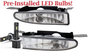 Thor Motor Coach Outlaw LED Fog Light Assembly Pair (Left & Right)