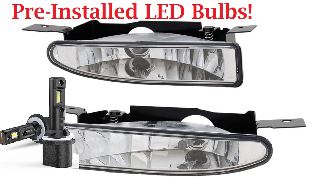 Thor Motor Coach Outlaw LED Fog Light Assembly Pair (Left & Right)