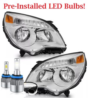 Newmar Essex LED Headlight Assemblies Pair (Right & Left Side)