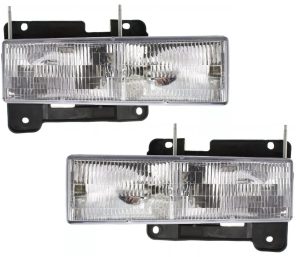 Fleetwood Discovery Replacement Headlight Assembly Pair (Left & Right)