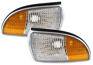 Georgie Boy Landau Corner Turn Signal Lamp Unit Pair (Left & Right)