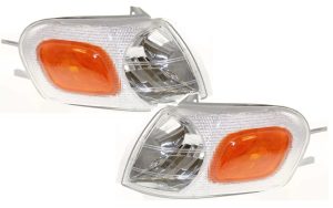 Fleetwood Fiesta Corner Turn Signal Lamps Unit Pair (Left & Right)