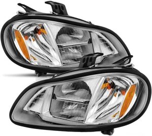 Renegade Explorer Replacement Headlights Head Lamps Assembly Pair (Left & Right)
