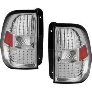 Coachmen Pathfinder Chrome LED Tail Light Assembly Pair (Left & Right)