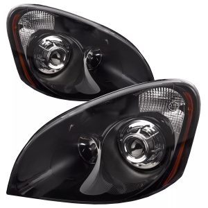 Renegade Ikon Black Projector Headlight Assemblies Pair (Left & Right)