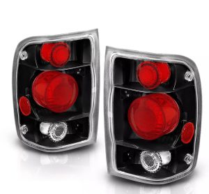 Damon Daybreak Black Tail Light Unit Pair (Left & Right)