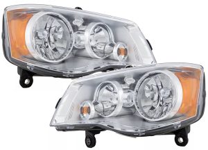 Newmar Dutch Star Replacement Headlight Assemblies Pair (Left & Right)