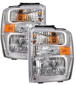 Jayco Greyhawk Replacement Headlight Assemblies Pair (Left & Right)