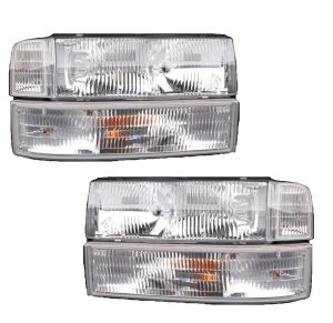 Fleetwood Pace Arrow Vision Replacement Headlights & Corner Lamps & Turn Signal Lights 6 Piece Set