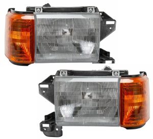 Monaco Monarch Replacement Headlight Assembly & Corner Light Unit Pair (Left & Right)
