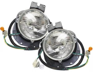 Safari Cheetah Replacement Outer Headlight Assembly Pair (Left & Right)