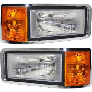 Travel Supreme Replacement Headlight & Corner Light Assembly Pair (Left & Right)