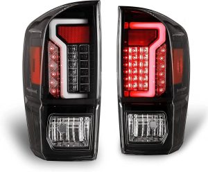 Newmar Mountain Aire Black LED Tail Light Assembly Pair (Left & Right)